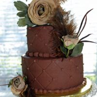 Yellow WASC with Chocolate Buttercream