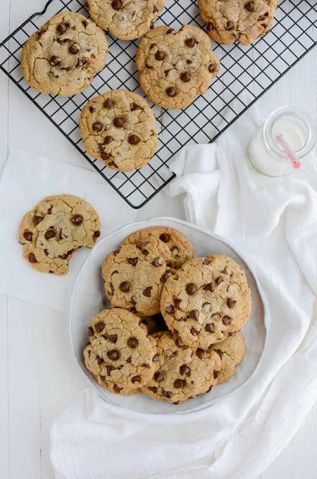 Best Big Fat Chewy Chocolate Chip Cookie - The Cake Chica