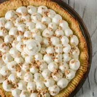 Banana Brickle Cream Pie