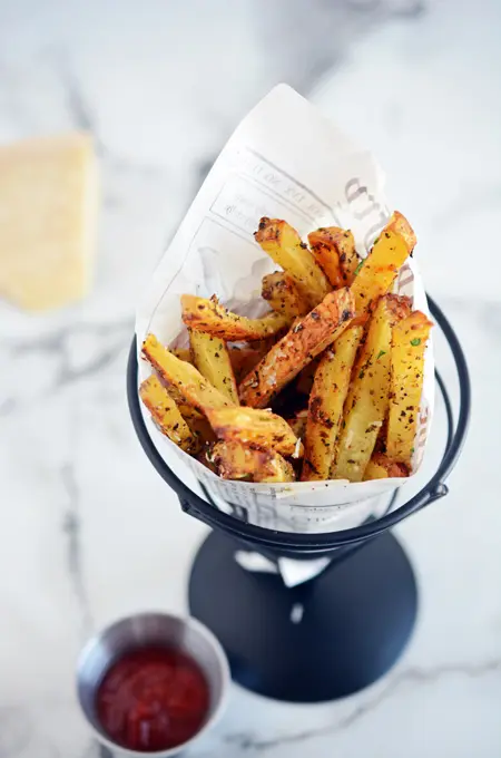 Baked Parmesan Fries