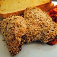 Crusted Chicken with Almonds and Sage