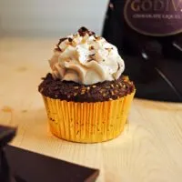 Godiva Swiss Chocolate cupcakes w. Coffee Bavarian cream