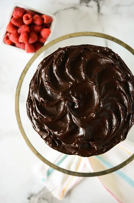 Old Fashioned Chocolate Cake