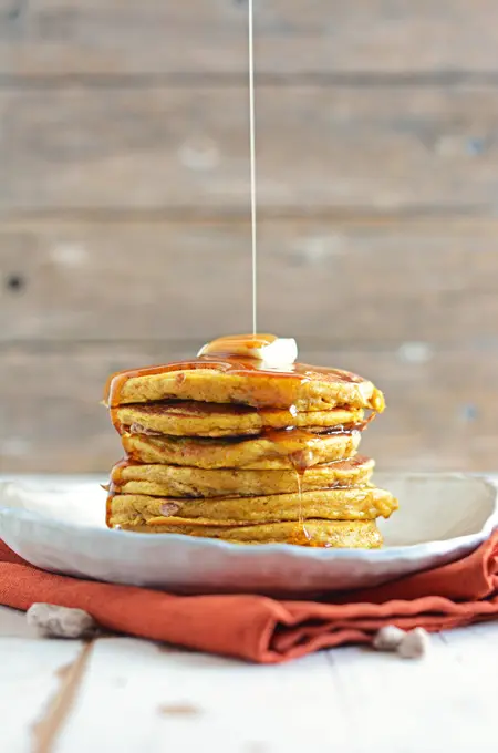 Spiced Pumpkin Pancakes