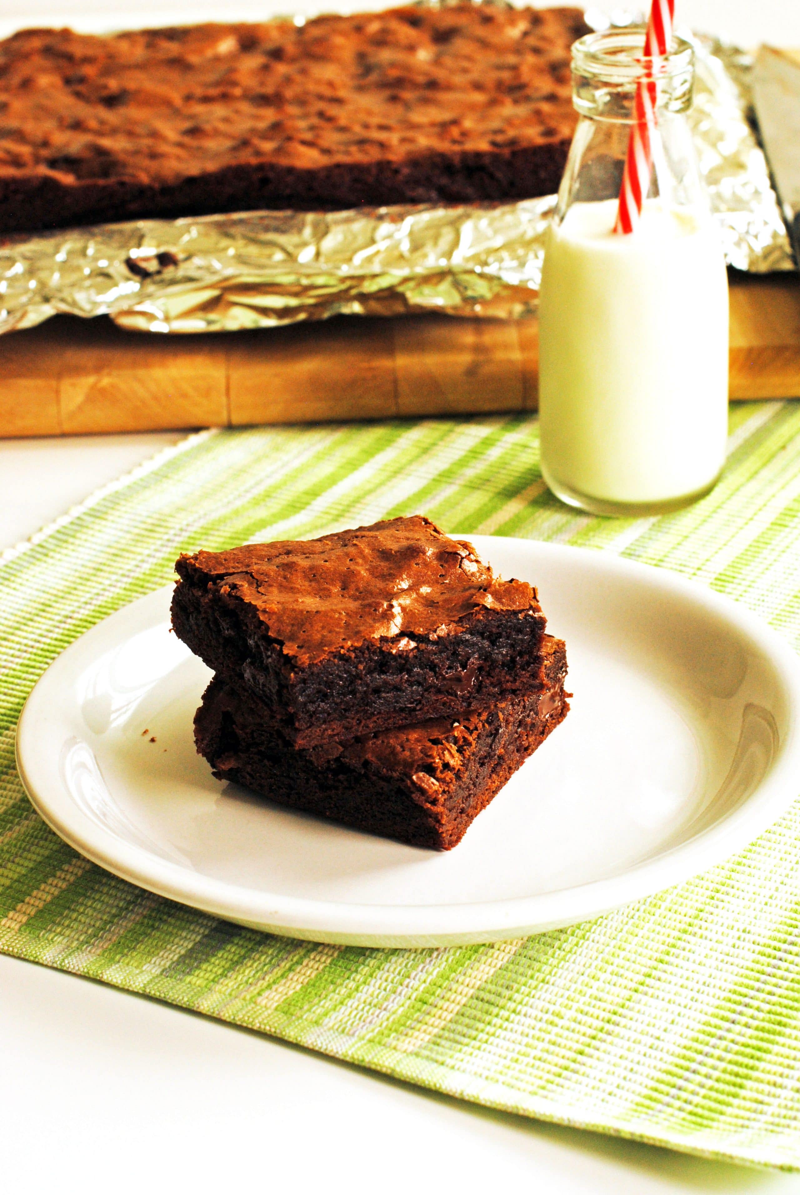 Chewy Brownies The Cake Chica