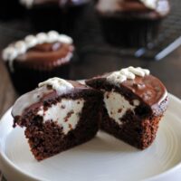 Chocolate Cream Cupcakes
