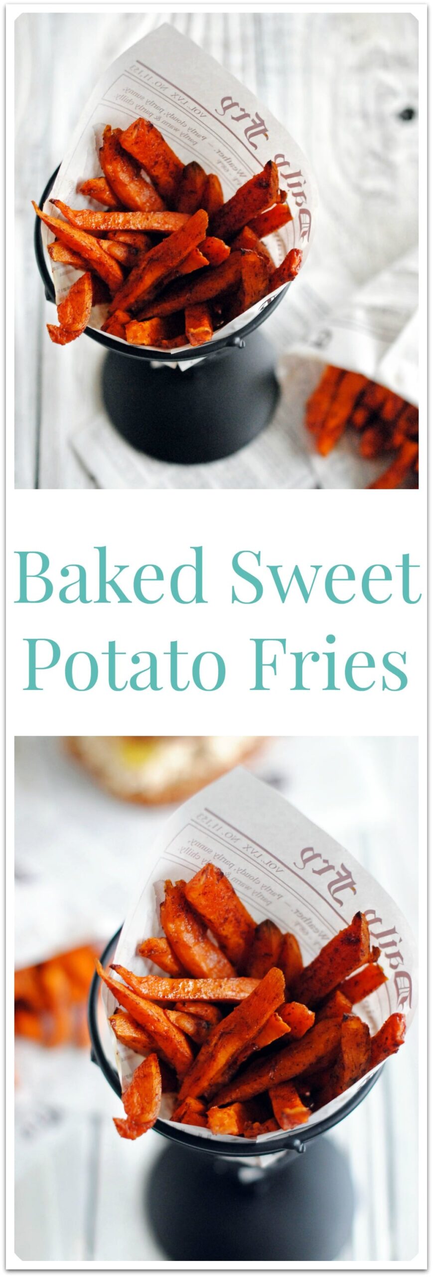 Baked Sweet Potato Fries The Cake Chica