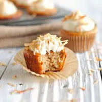 Protein Coconut Cupcakes