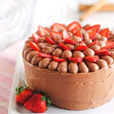 Strawberry Cinnamon Cake
