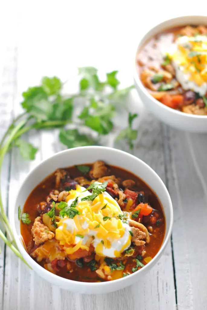 Three Bean Turkey Chili