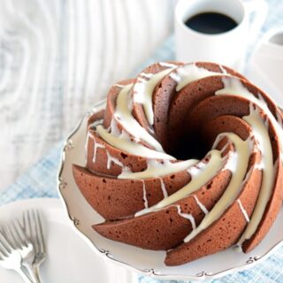 Healthier Chocolate Coffee Cake