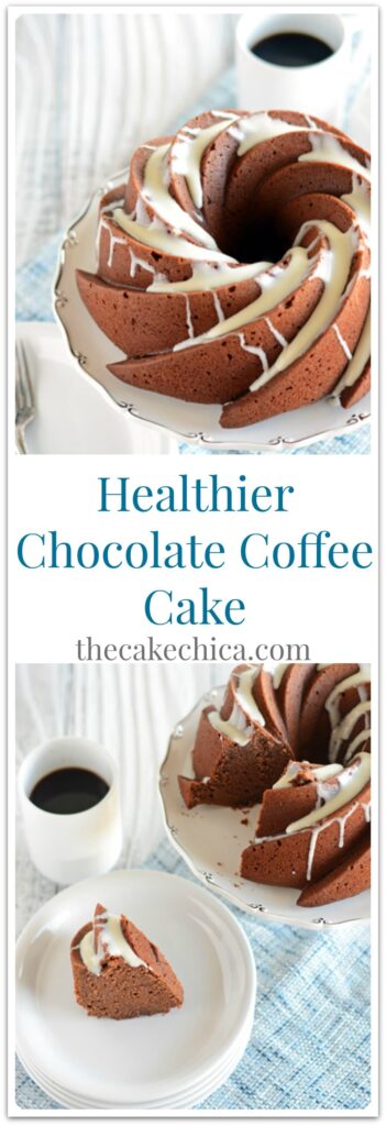 Healthier Chocolate Coffee Cake