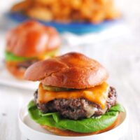 Grilled Cheeseburgers