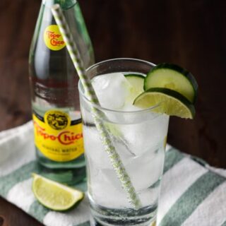 Topo Chico Cucumber Cocktails