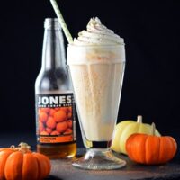 Pumpkin Pie Ice Cream Float