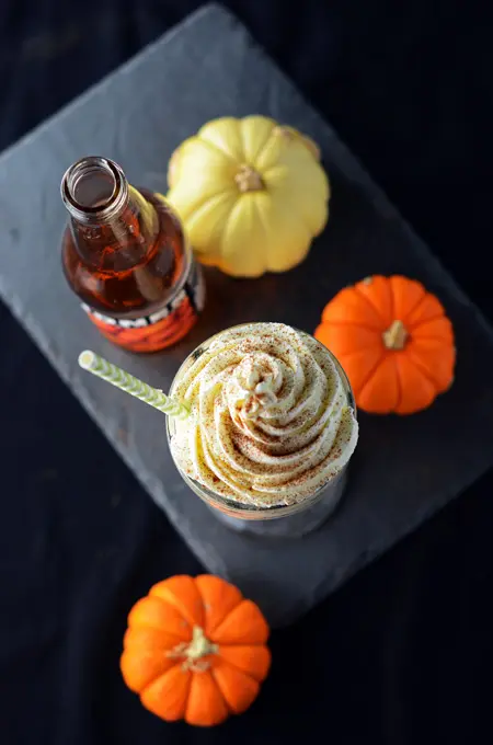 Pumpkin Pie Ice Cream Float