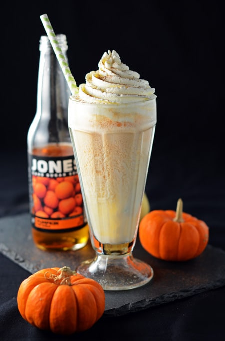 Pumpkin Pie Ice Cream Float