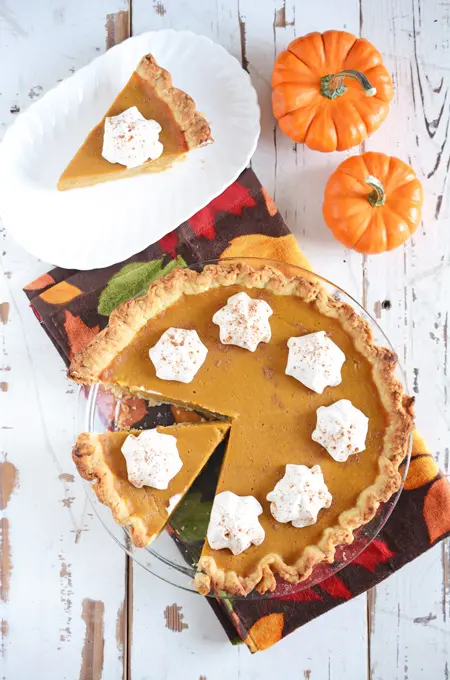 The Quintessential Pumpkin Pie