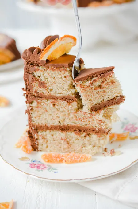 Chocolate Orange Spice Cake