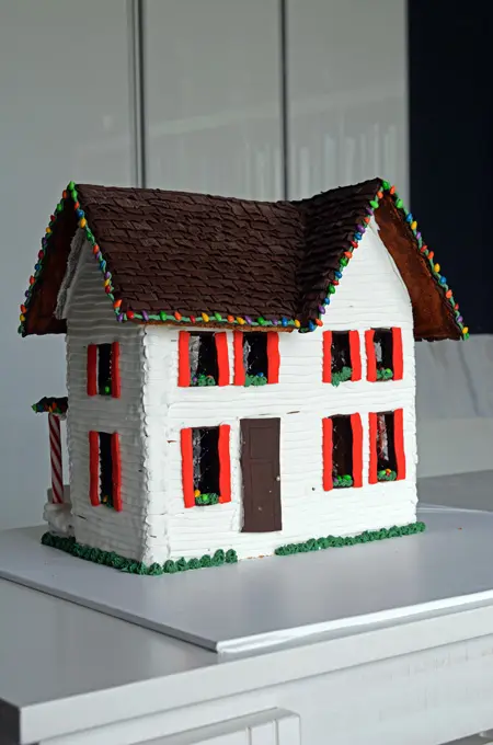 Gingerbread Farmhouse