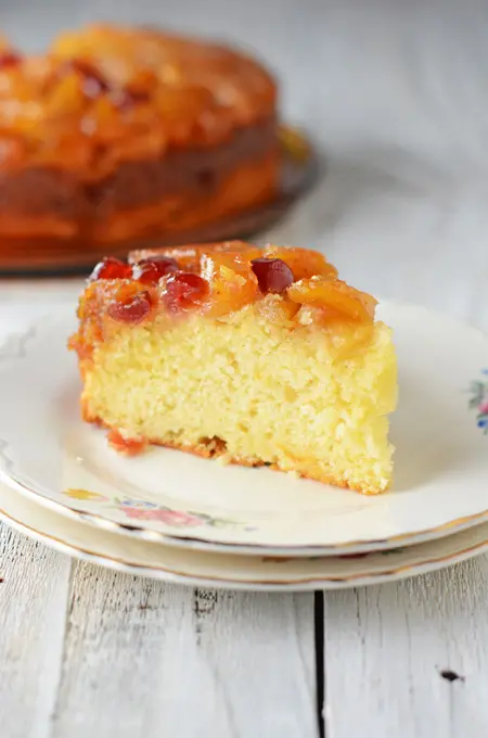 Fresh Pineapple Upside Down Cake