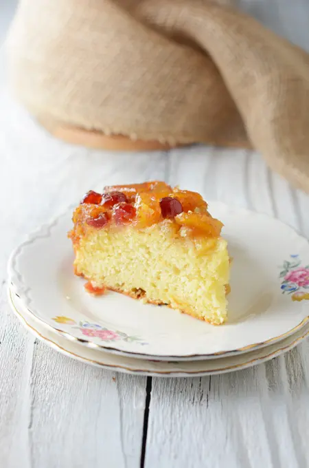 Fresh Pineapple Upside Down Cake