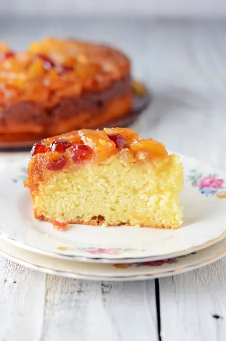 Fresh Pineapple Upside Down Cake