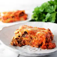 Easy Sausage and Mushroom Lasagna