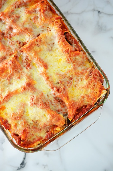 Easy Sausage and Mushroom Lasagna