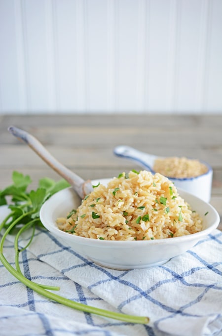 Easy Baked Brown Rice