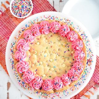 Confetti Cookie Cakes