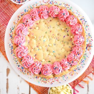 Confetti Cookie Cake