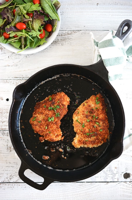 Crispy Deviled Chicken Breast