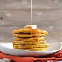 Spiced Pumpkin-Pecan Pancakes