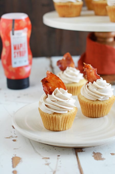 Maple-Bacon Cupcakes