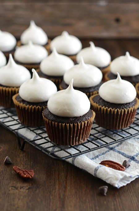 Mississippi Mud Cupcakes