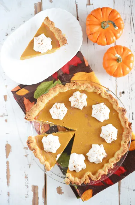 The Quintessential Pumpkin Pie