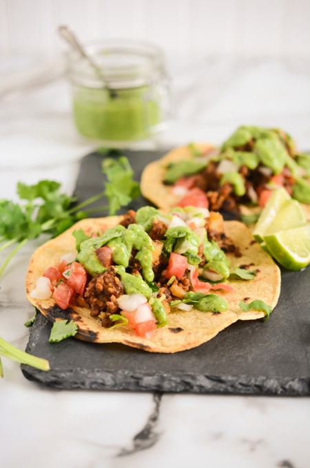 Chorizo and Potato Tacos