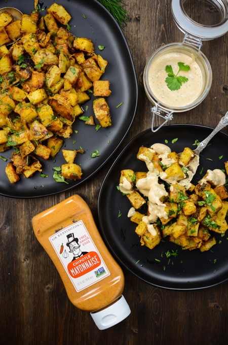 Rosted Chipotle Ranch Potatoes
