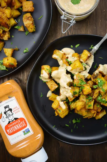 Rosted Chipotle Ranch Potatoes