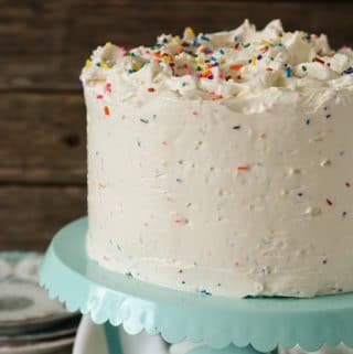 Confetti Cake with Buttercream