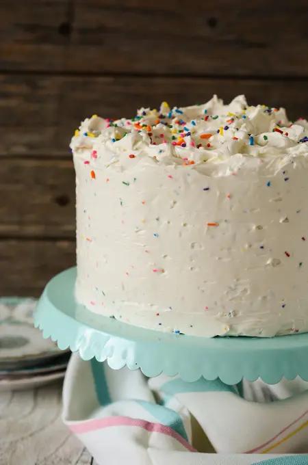 Confetti Cake with Buttercream