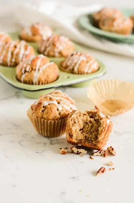 Banana Pecan Muffins