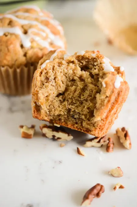 Banana Pecan Muffins