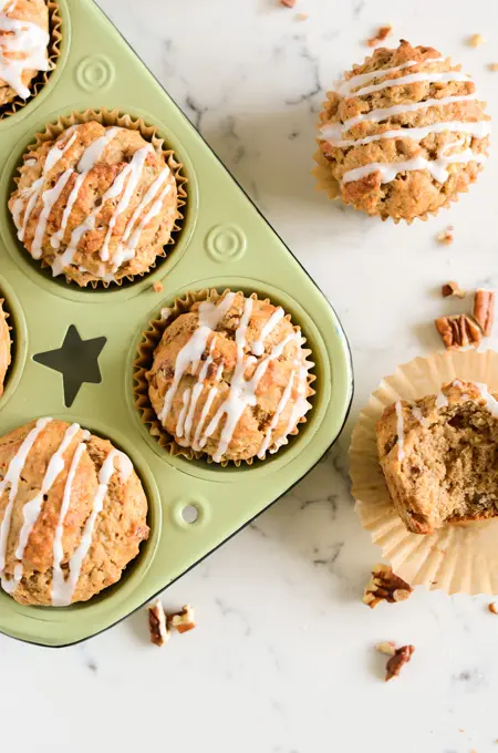 Banana Pecan Muffins