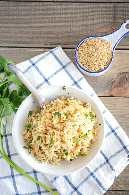 Fiesta Turkey with Brown Rice | The Cake Chica