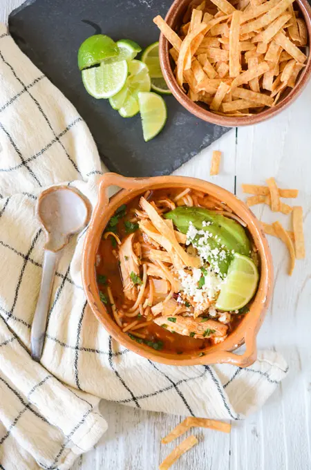 Chicken Fideo Soup