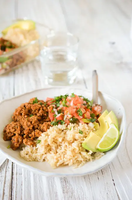 Fiesta Turkey with Brown Rice