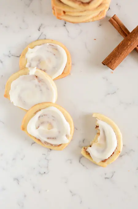 Cinnamon Roll Cookies