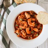 Easy Seafood and Chorizo Stew